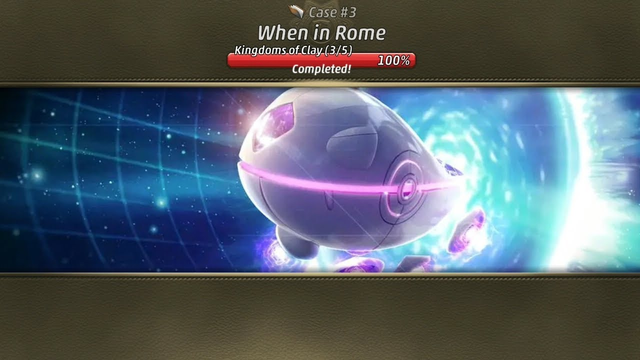 Criminal Case: Travel in Time Case 3: When in Rome: Kingdoms of Clay (3/5)