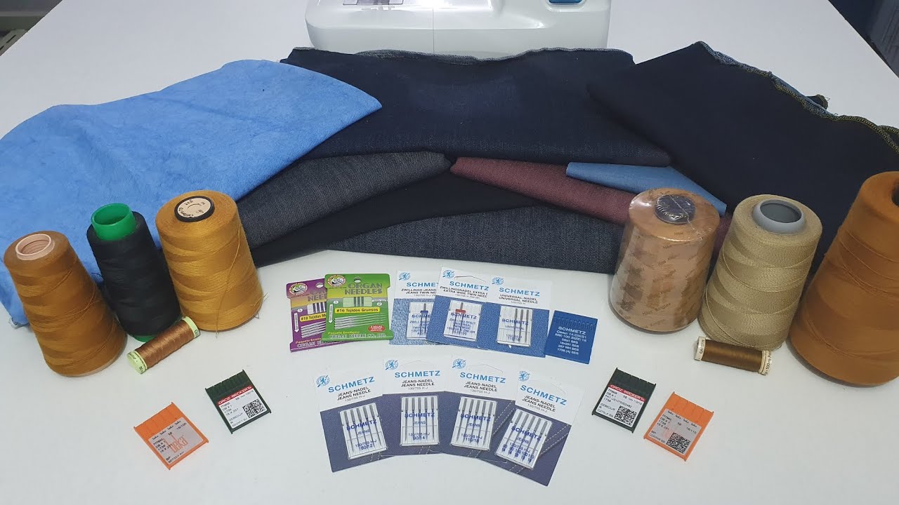 Cómo coser mezclilla, Denim o tela de Jean | Cómo coser telas específicas.