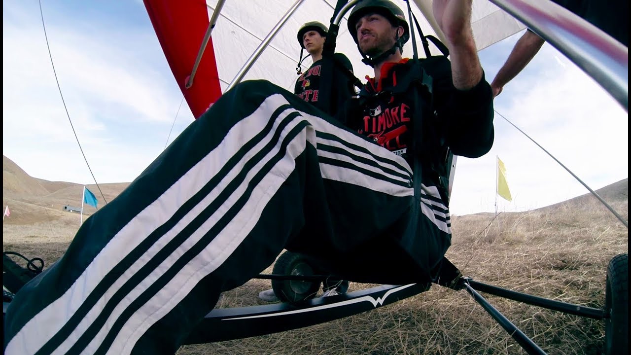 Hang Gliding - Andrew & Jim's First Easy Flyer Lesson