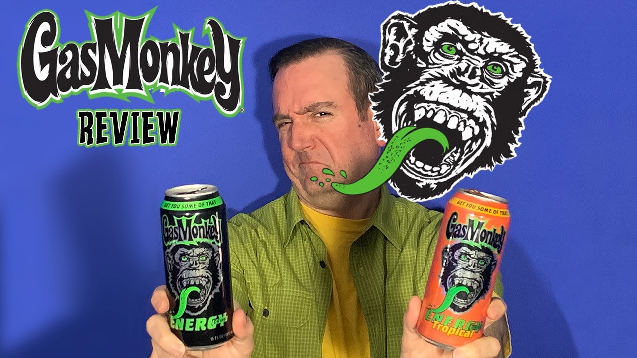 Gas Monkey Energy Drink Product Review; Original and Tropical Gas Monkey Energy Drinks