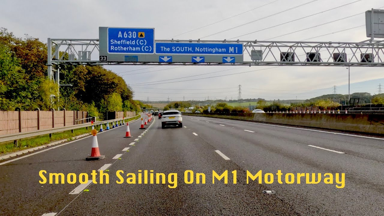 Smooth Sailing on the M1 Motorway Southbound: A Rare Delight