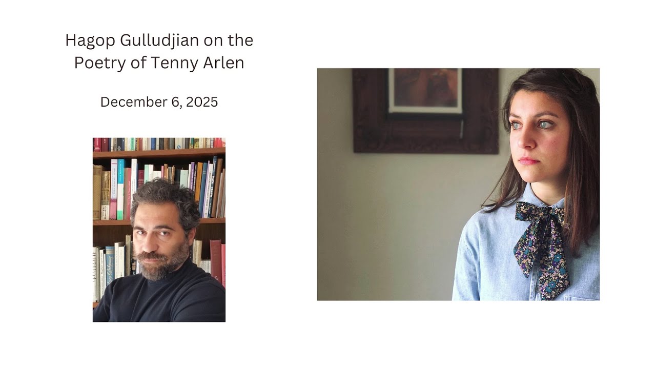 Hagop Gulludjian on the Poetry of Tenny Arlen