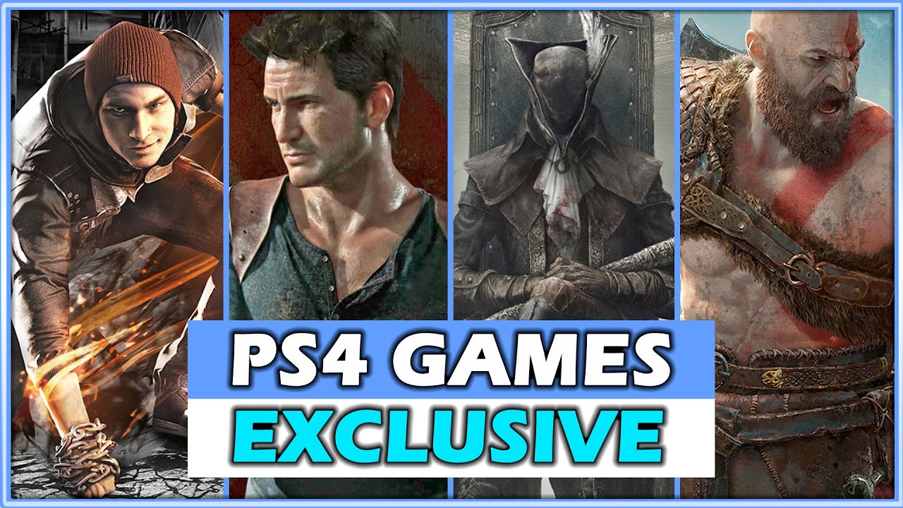 TOP 40 BEST PS4 EXCLUSIVE GAMES || BEST PS4 GAMES