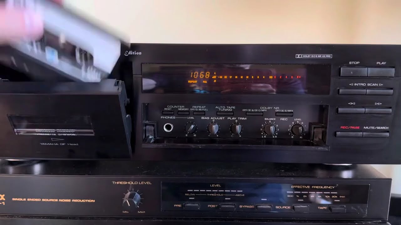 Yamaha Natural Sound KX-580, Stereo Cassette Deck, Special Edition. @FunwithVintageHiFi