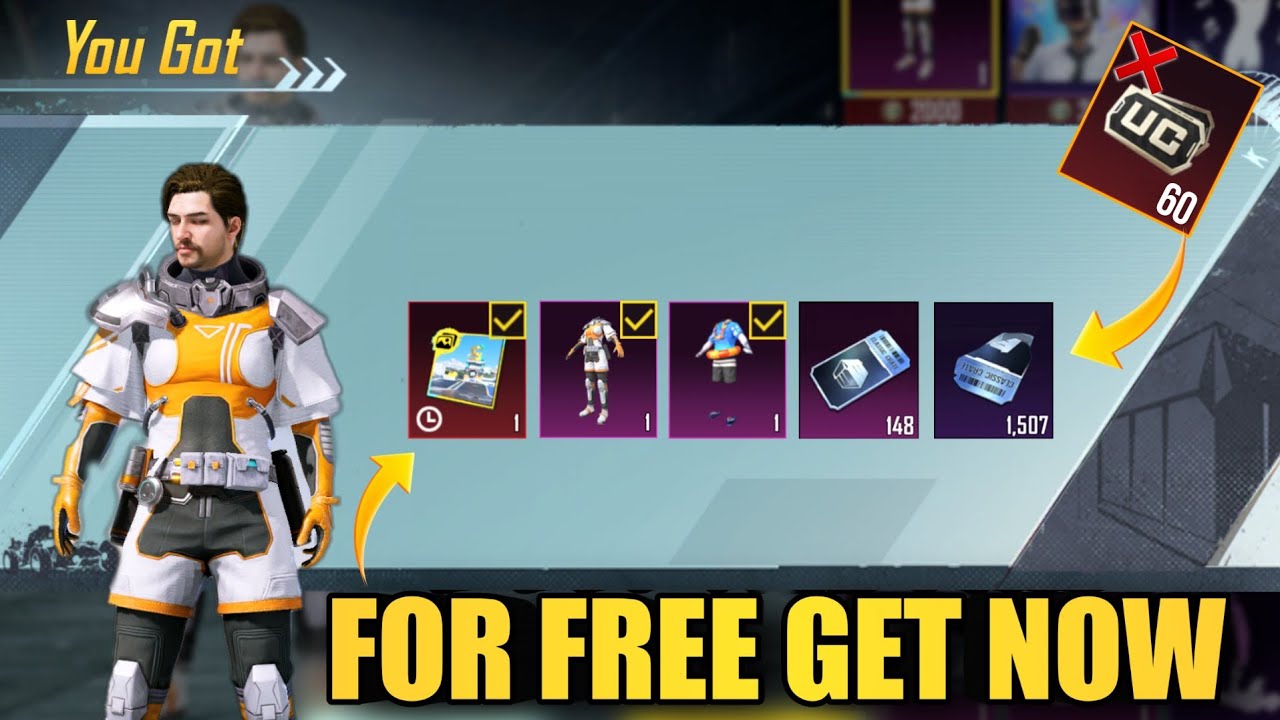 How To Get 300 Free Classic Crates | Free Legendary Outfits | New UC Event | Tips And Tricks | PUBGM