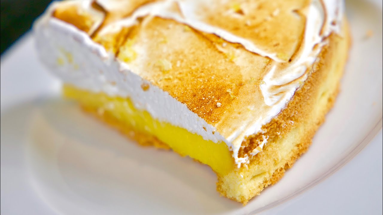 LA TARTE AU CITRON MERINGUEE FACILE ET RAPIDE