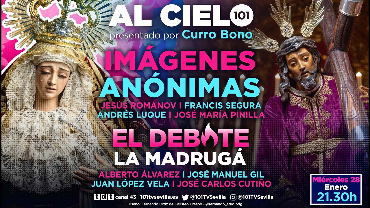 🔴 AL CIELO #145 - 28 enero | Imágenes anónimas: Mayor Dolor, Regla, Tres Caídas y Debate Cuñaos