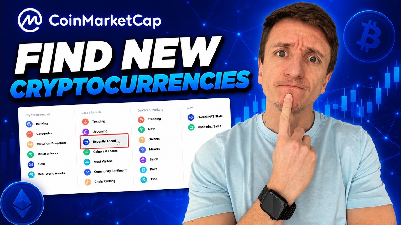 How To Find New Cryptocurrencies On CoinMarketCap
