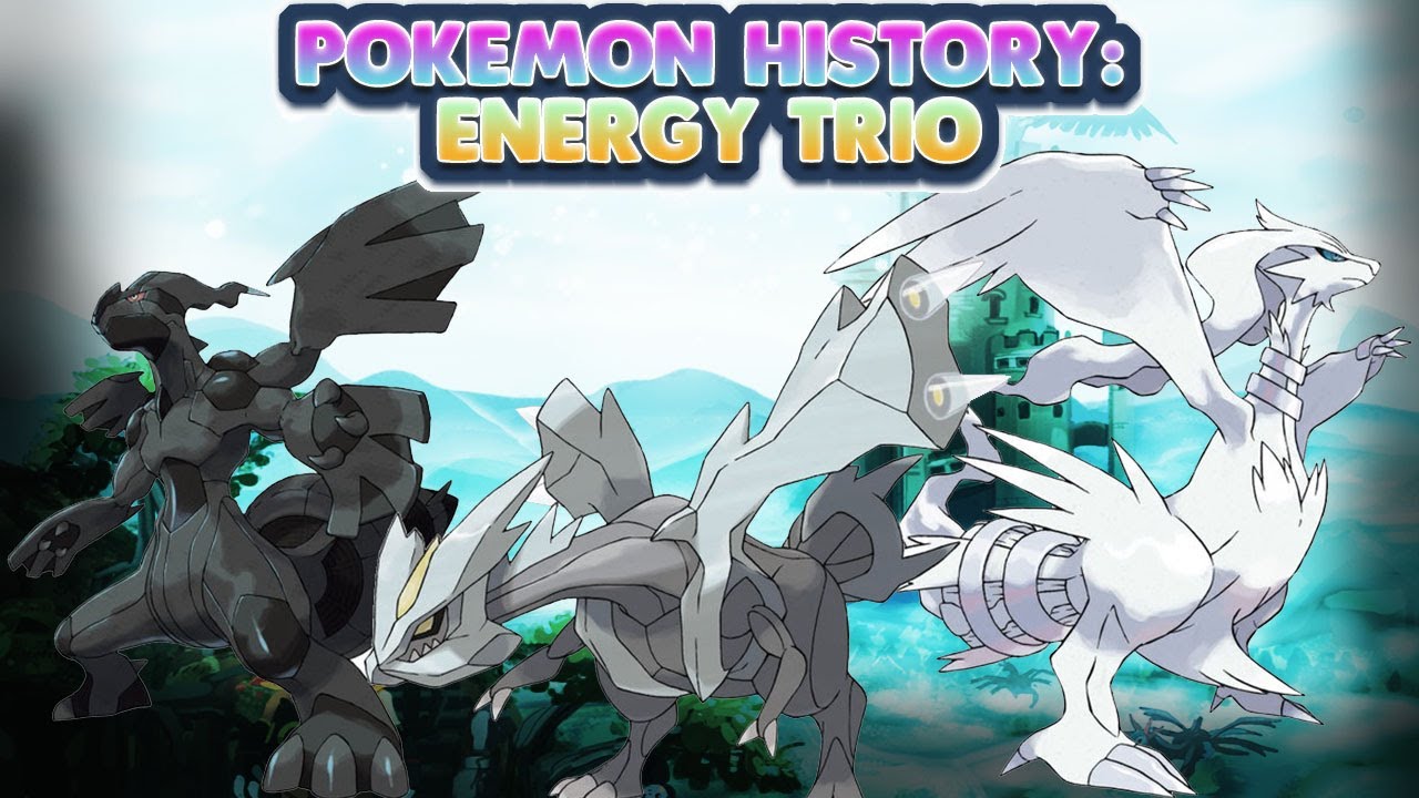 How the Unova Region Began - Pokemon History: [ Zekrom, Reshiram and Kyurem]