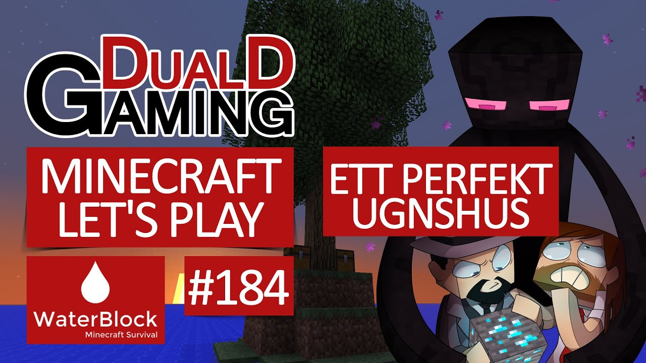 Minecraft Let's Play (WaterBlock) - Episode #184 - Ett perfekt ugnshus