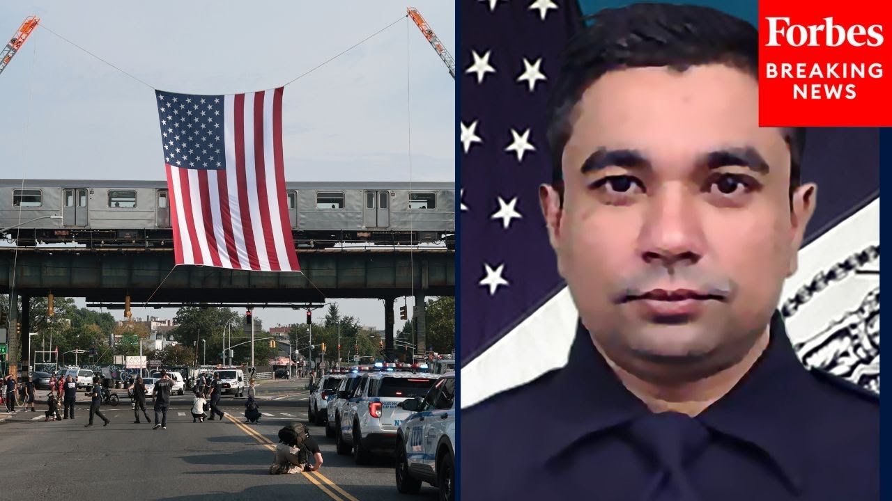 A Funeral Is Held For Didarul Islam, The NYPD Officer Killed In Midtown Shooting
