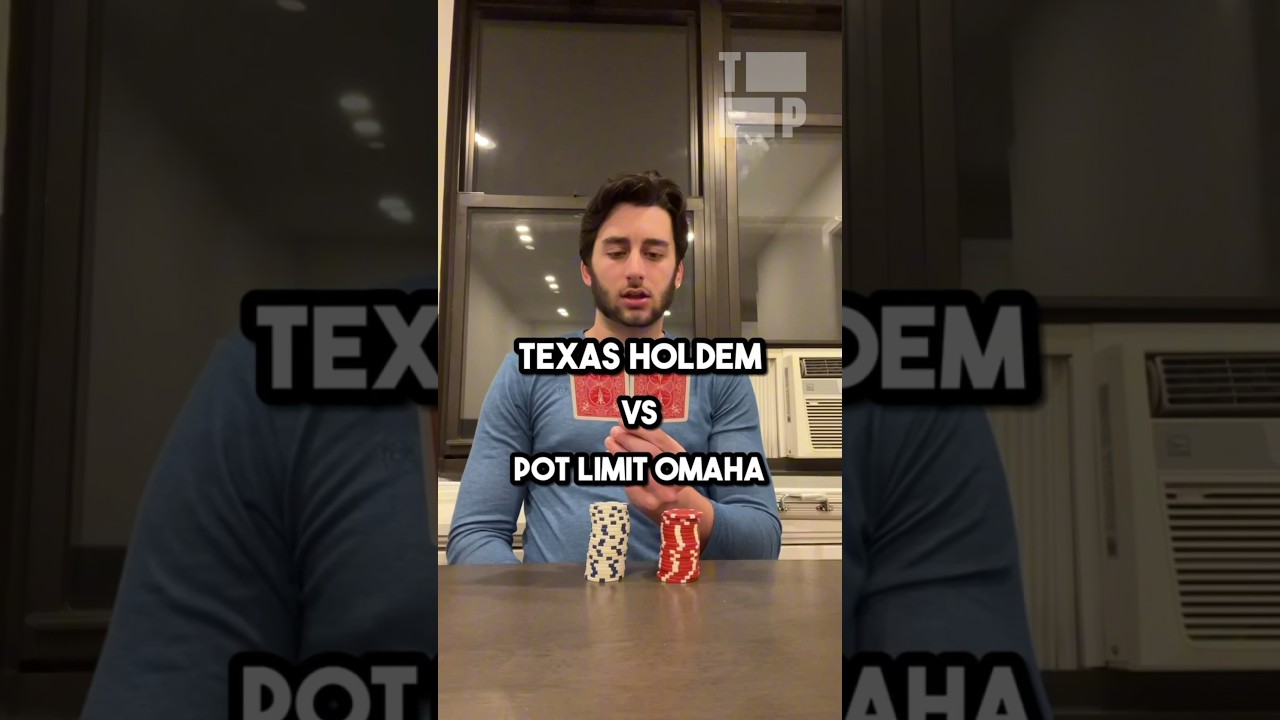 Texas Hold&rsquo;em vs. Pot Limit Omaha | Which is better???💪 #texasholdem #poker #pokerstrategy