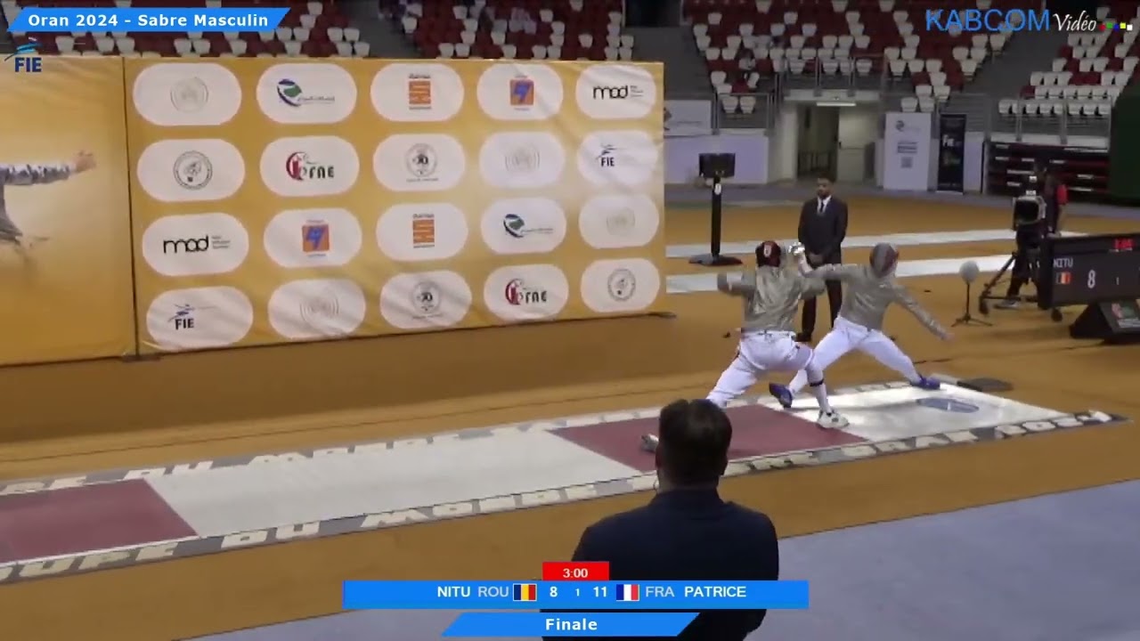 Oran World Cup 2024 SMS - GOLD - Radu Nitu ROU v Sebastien Patrice FRA