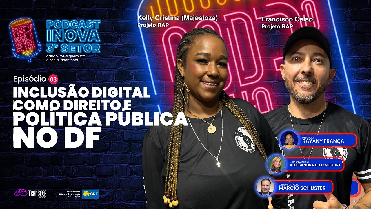 🎙️ Já está no ar o 3º episódio do Podcast Inova 3º Setor!