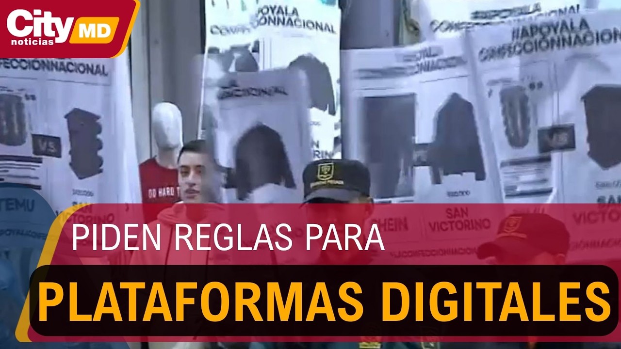 Crisis en San Victorino por competencia de plataformas digitales extranjeras | CityTv