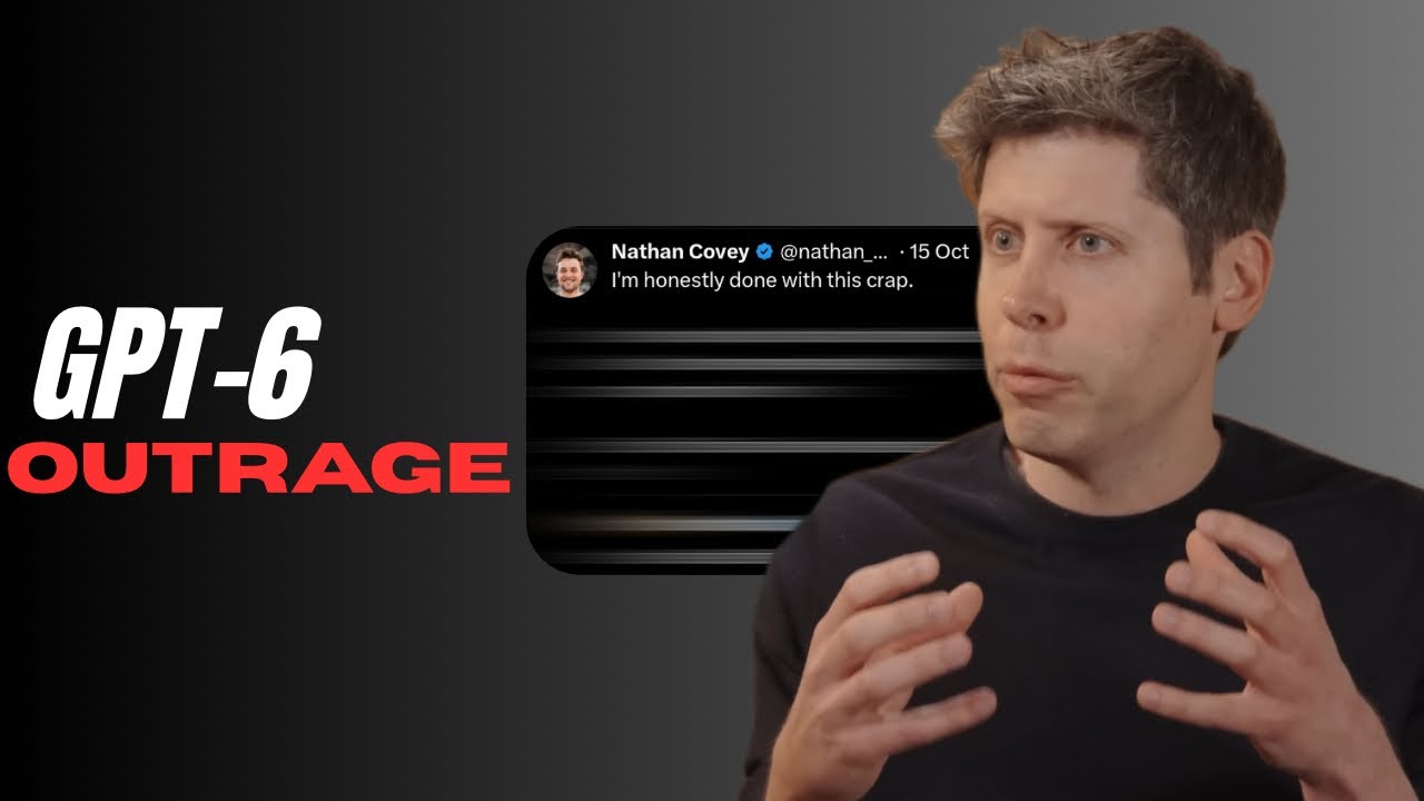 &ldquo;ChatGPT 6 : AI Controvery People Are Furious at Sam Altman !! 😨🔥