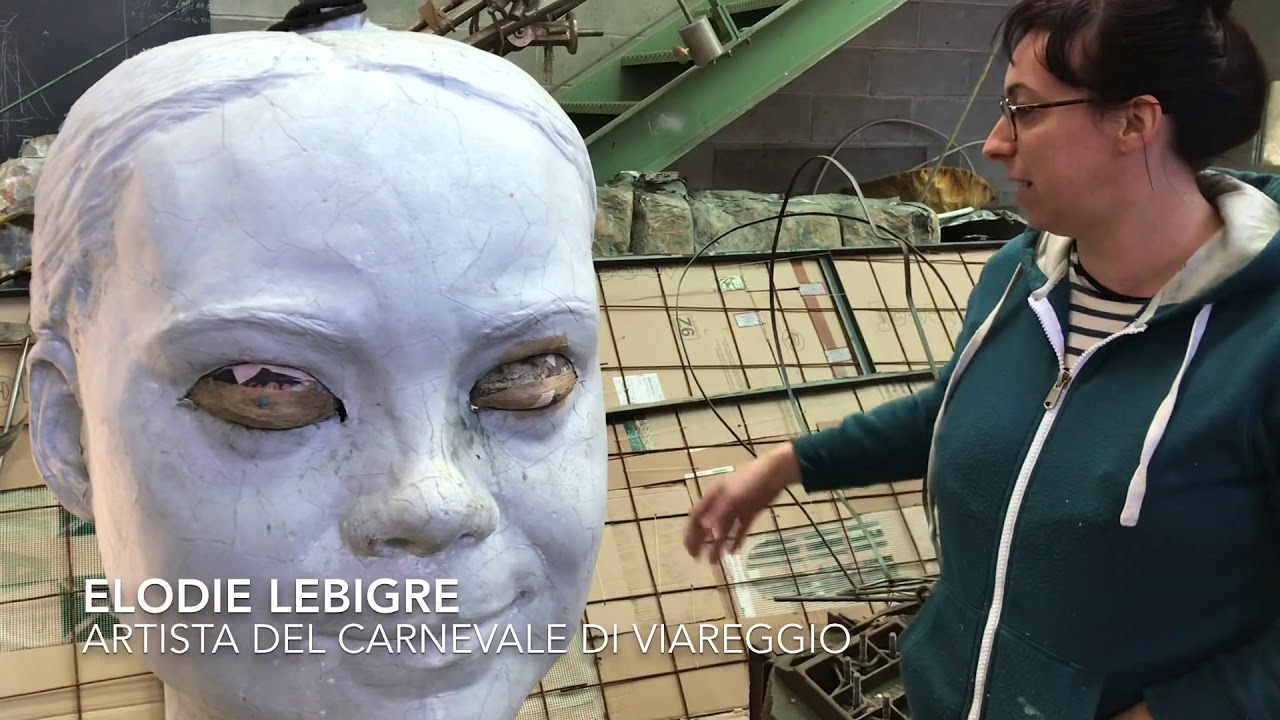 Elodie Lebigre ci svela il carro per il carnevale di Viareggio 2020