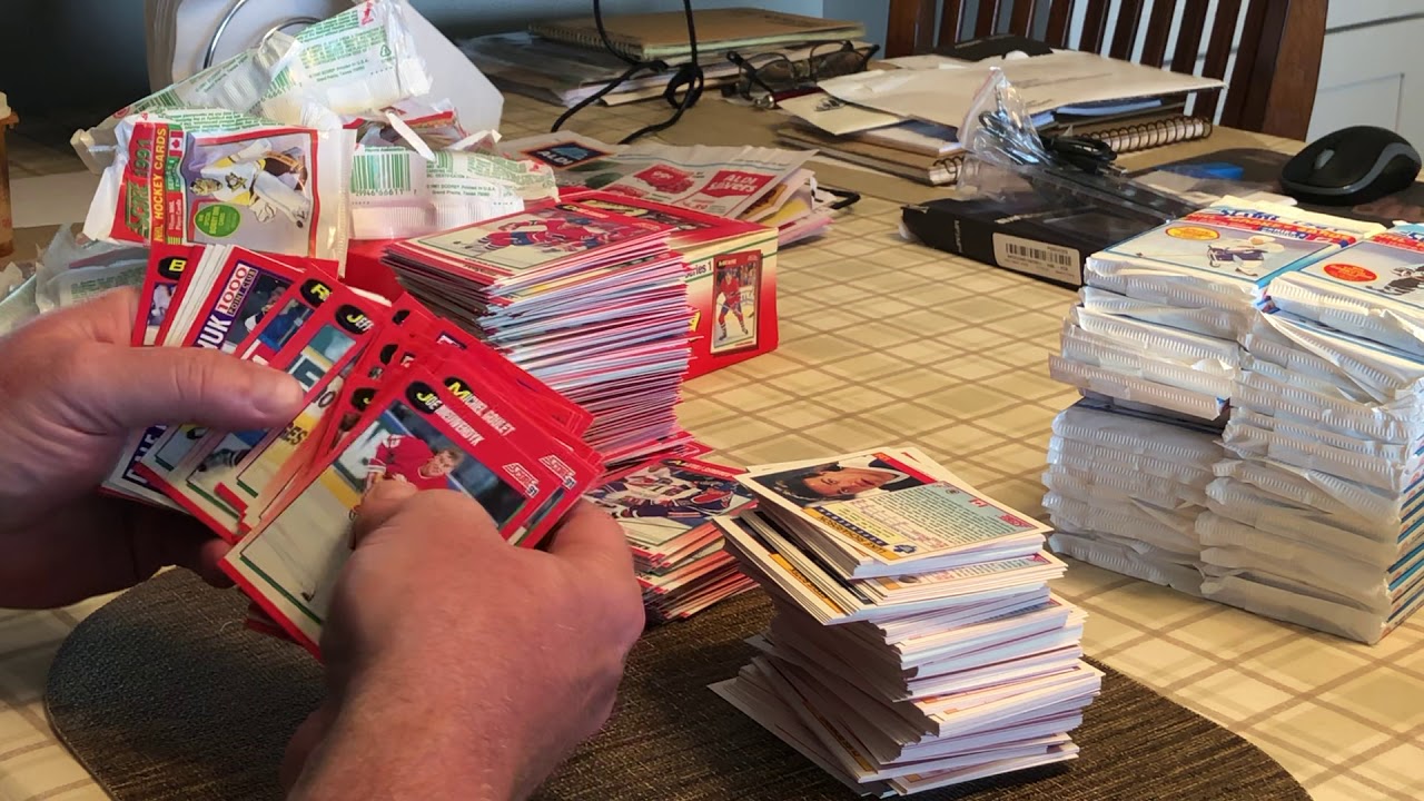 RIPPING 1991 SCORE HOCKEY CARDS SEARCHING FOR BOBBY ORR AUTOGRAPHS