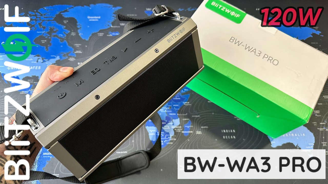 BliTZWOlF BW-WA3-PRO - Wireless 120W Speaker