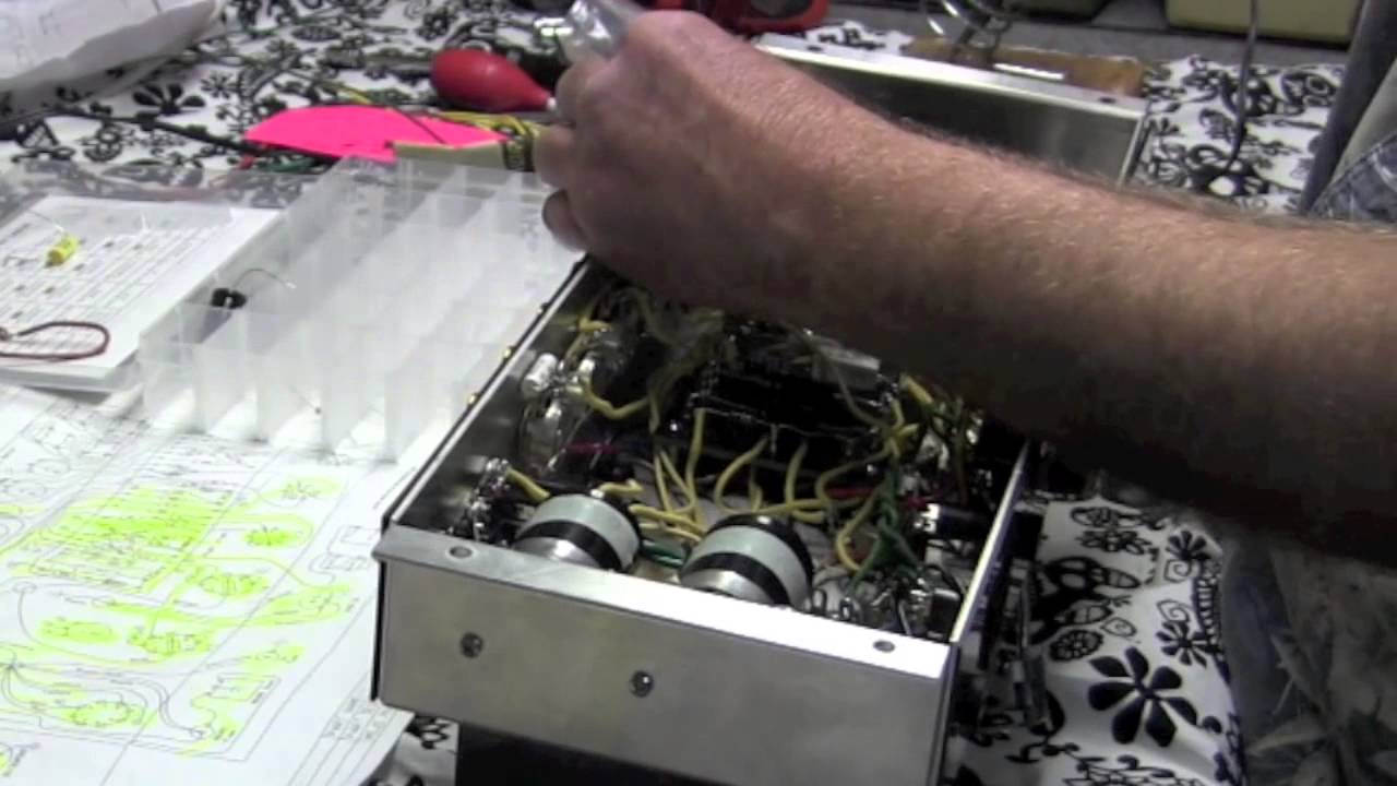 Mojotone British 45 DIY Amplifier Kit build from scratch with GMD & Beans Boy