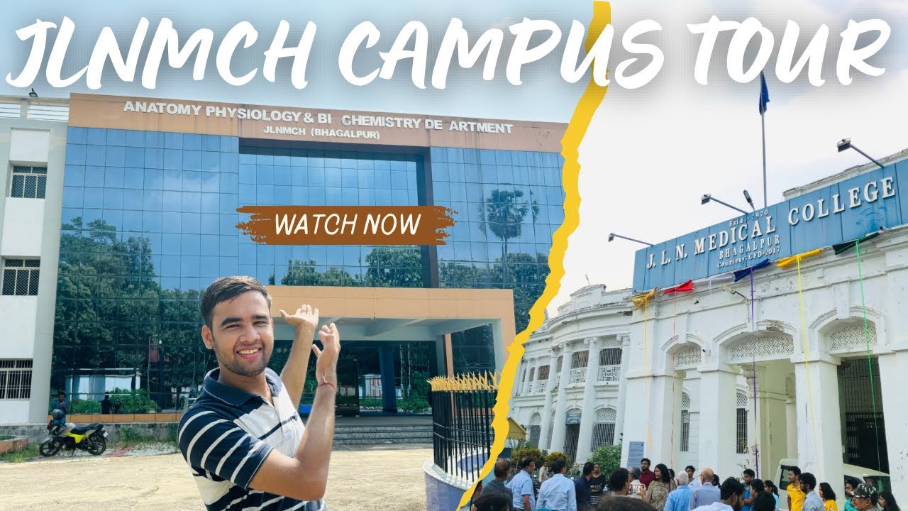 JLNMCH BHAGALPUR  Campus Tour 😇|| NEET CUTOFF || Hostel & Fee #jlnmch #medicalcollege #neet