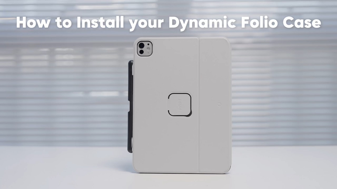 Official Guide: How to Install the Dynamic Folio Case