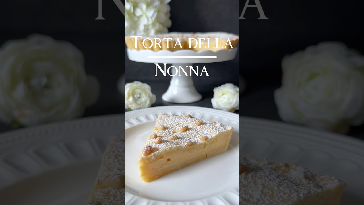 Torta della Nonna Recipe 🤍