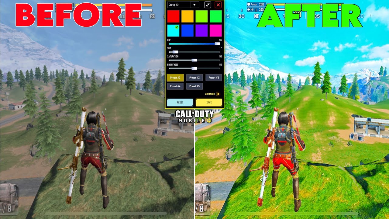 Самые реалистичные графические настройки в COD Mobile 😍 НАСТРОЙКИ ГРАФИКИ CODM