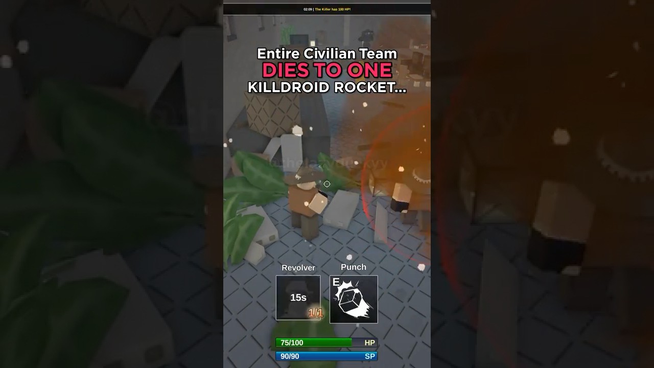 Вся команда УМИРАЕТ от одной ракеты-убийцы... 😭😭😭 #dieofdeath #roblox