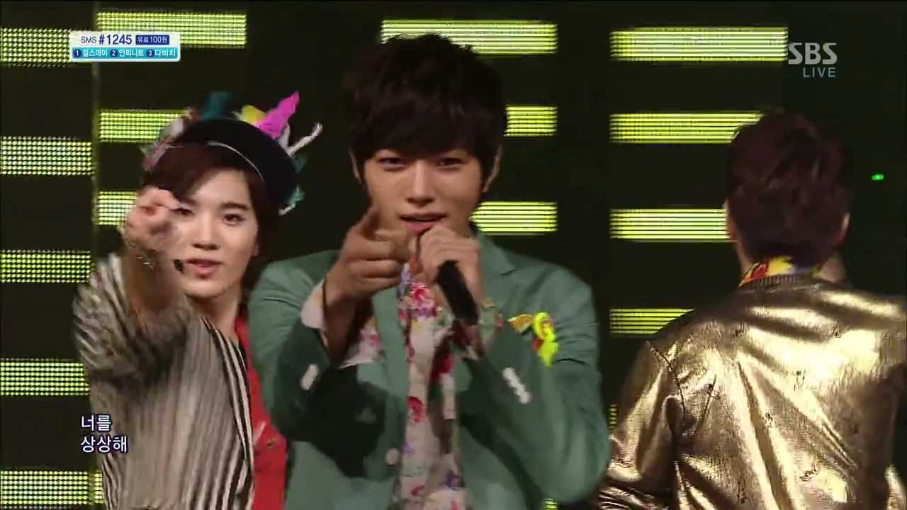 INFINITE [Человек в любви] @ SBS Inkigayo Популярная песня 20130331