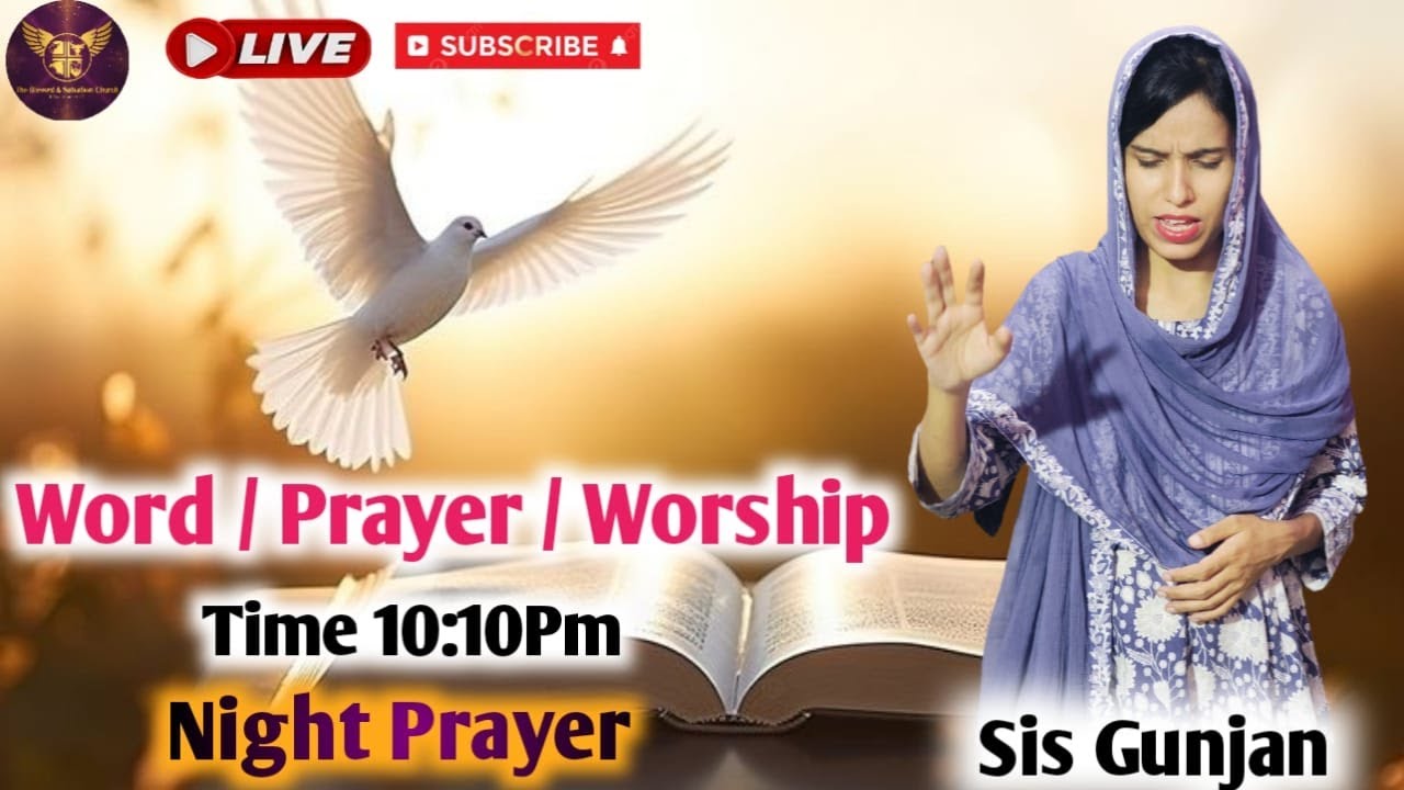 Live Night Prayer Sis Gunjan #nightprayer #prayer #prophecies #sgm #tbsc #shankygautam #sisgunjan