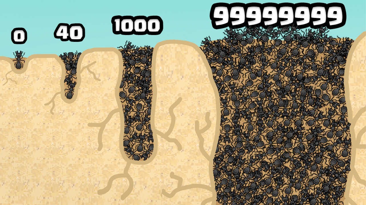 Growing a Ant Colony to MAX LEVEL
