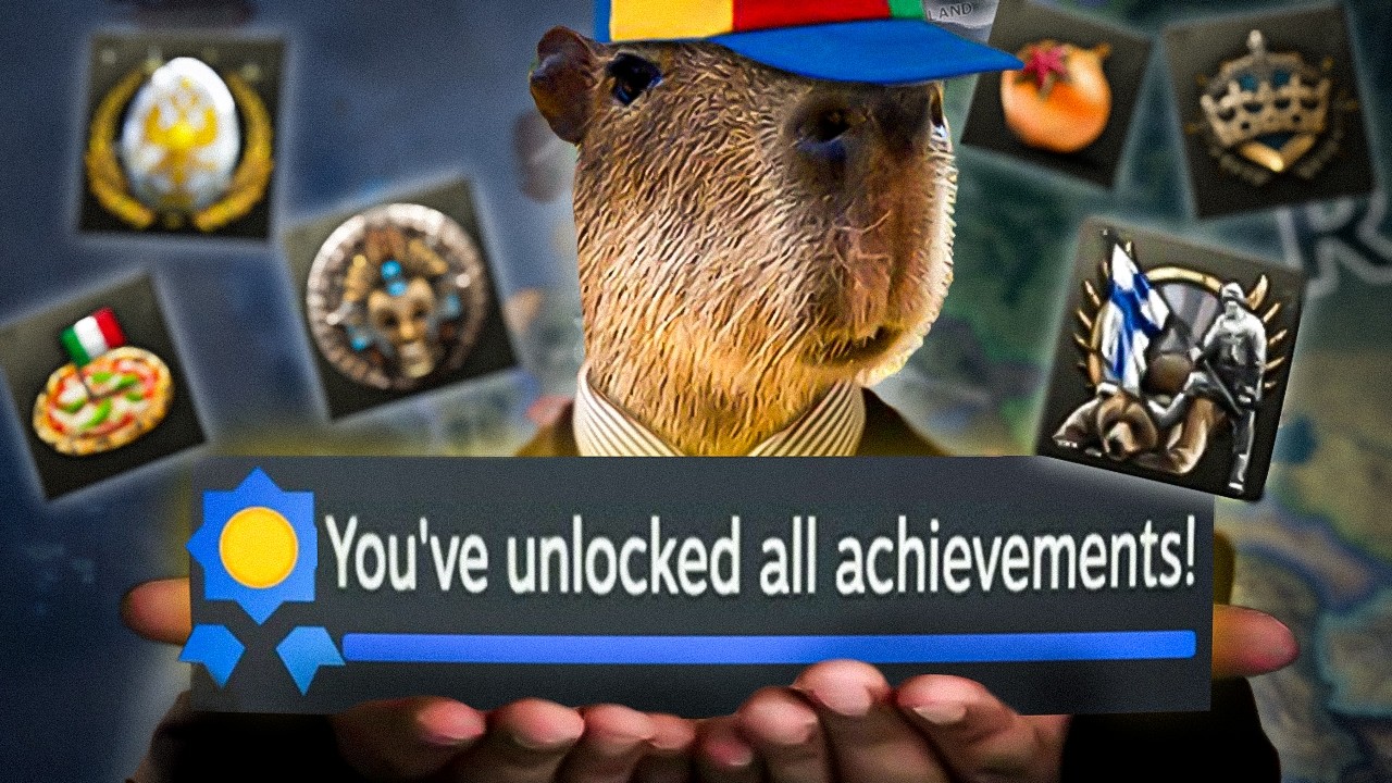 I tried getting every single HOI4 achievement, and instantly regretted it