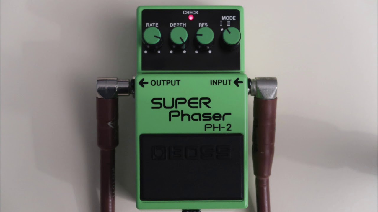 Boss PH-2 Super Phaser (Bass Demo)