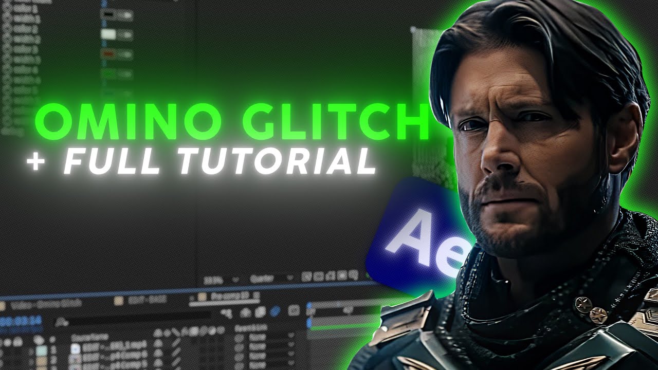 OMINO GLITCH EDIT | After Effects TUTORIAL