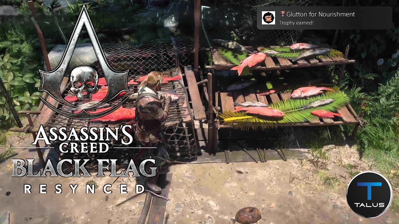 Assassin's Creed Black Flag Resynced - Glutton for Nourishment Trophy Guide