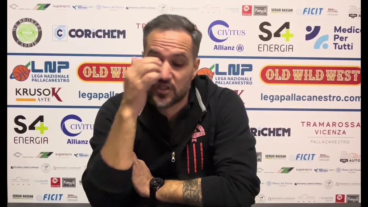 Press conference 14/02/2026 - S4 Energia Vicenza- Siaz Basket Piazza armerina
