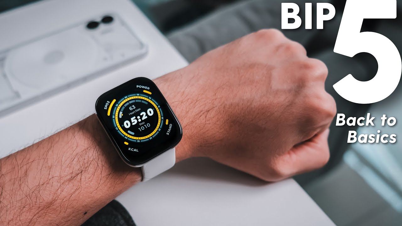 Обзор Amazfit BIP 5: все необходимое по НИЗКОЙ цене.