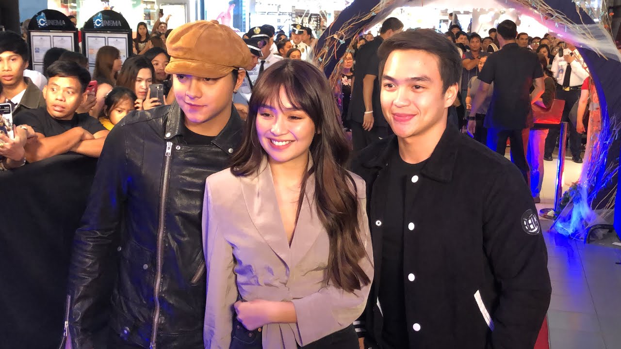 KathNiel Sinurpresa Sina Angelica at Bea Sa Premiere Night ng Kanilang Pelikulang Unbreakable