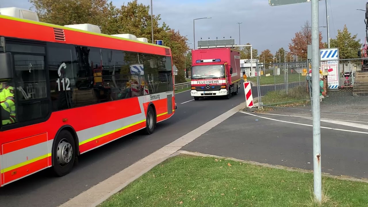 Alarm für die Feuerwehr Köln ACIO Übung 2025 