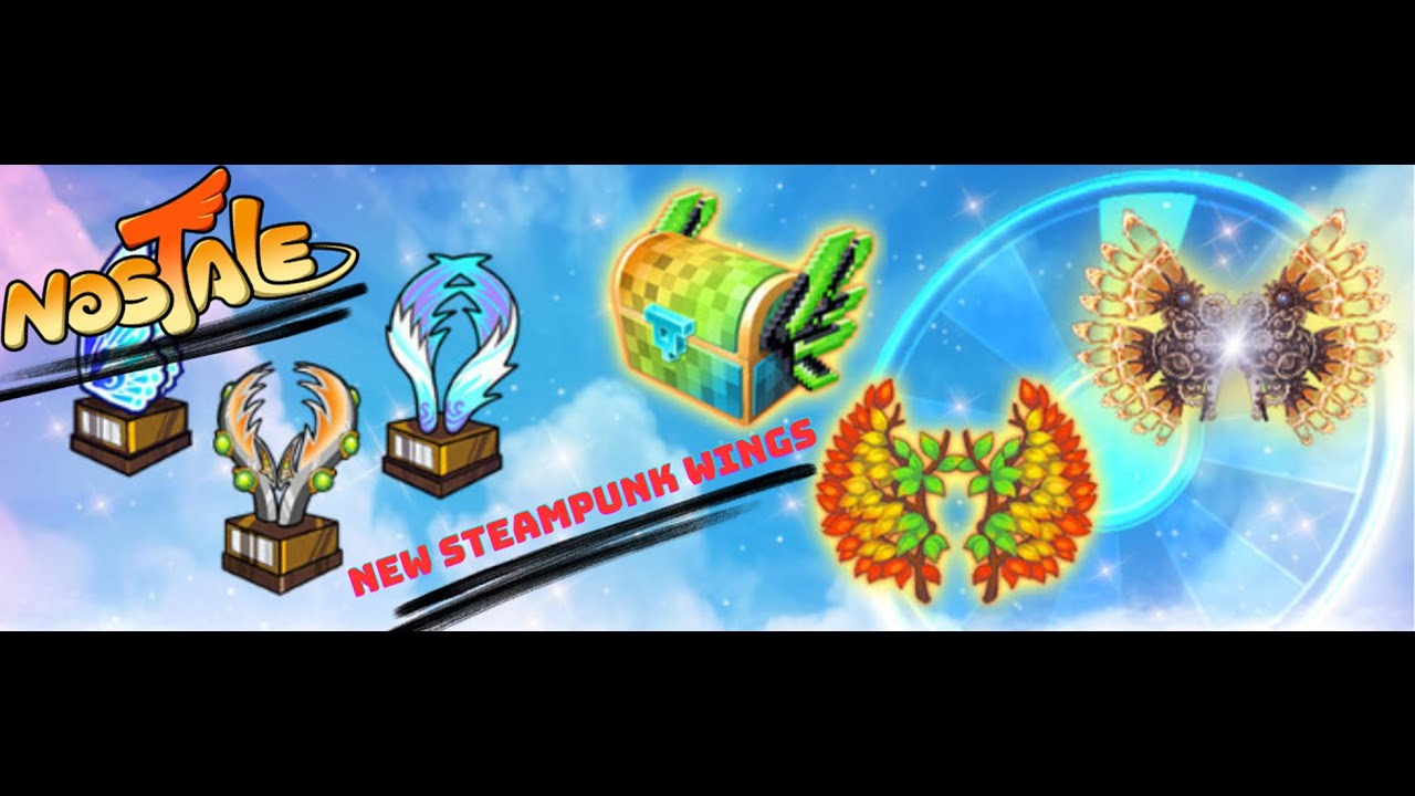 Nostale - Nouvelles ailes steampunk/New steampunk wings