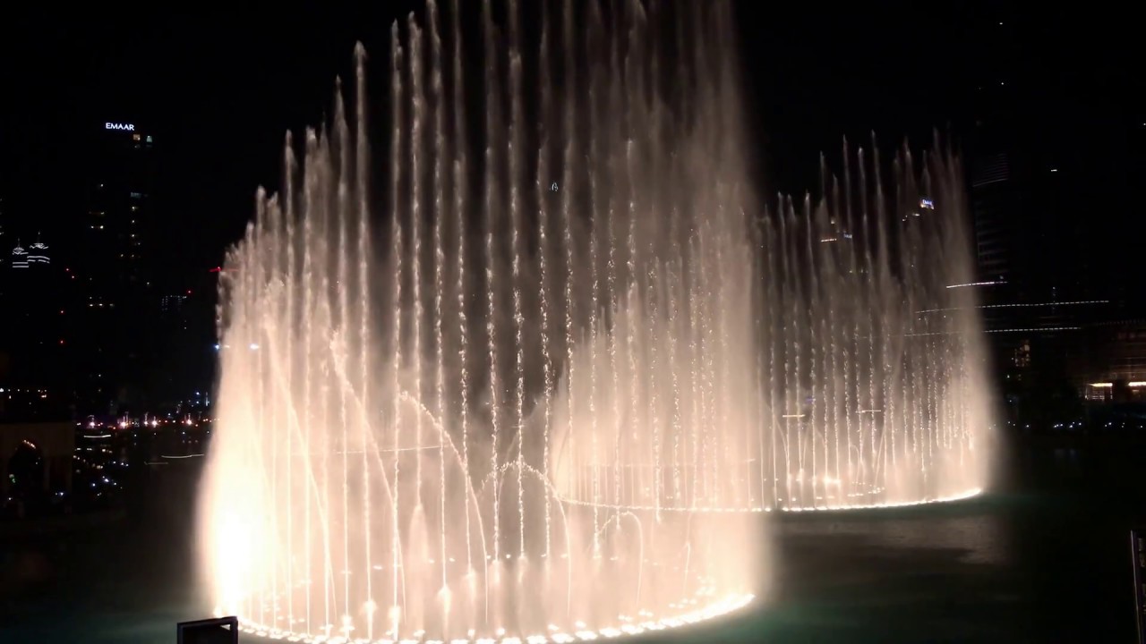 [Dubai] Dubai Fountain Show on 26 Jun. 2017