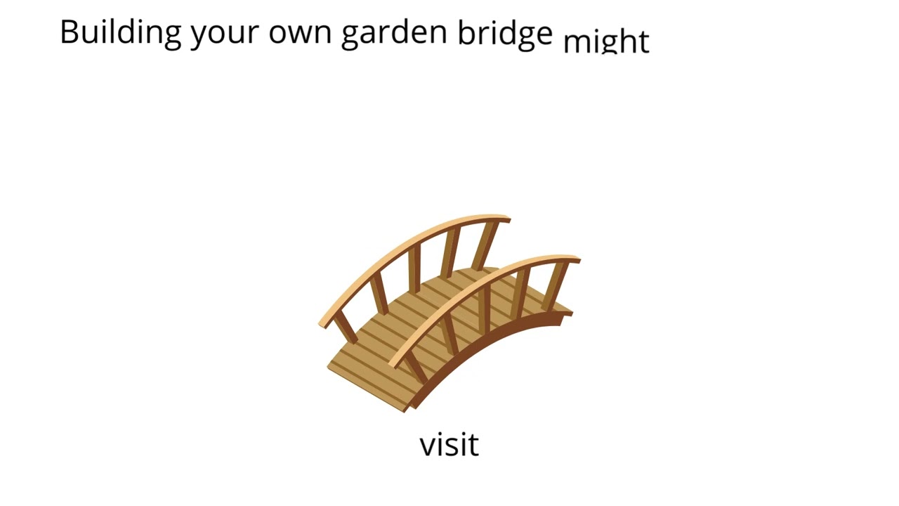 How To Build A Garden Bridge With An Arch