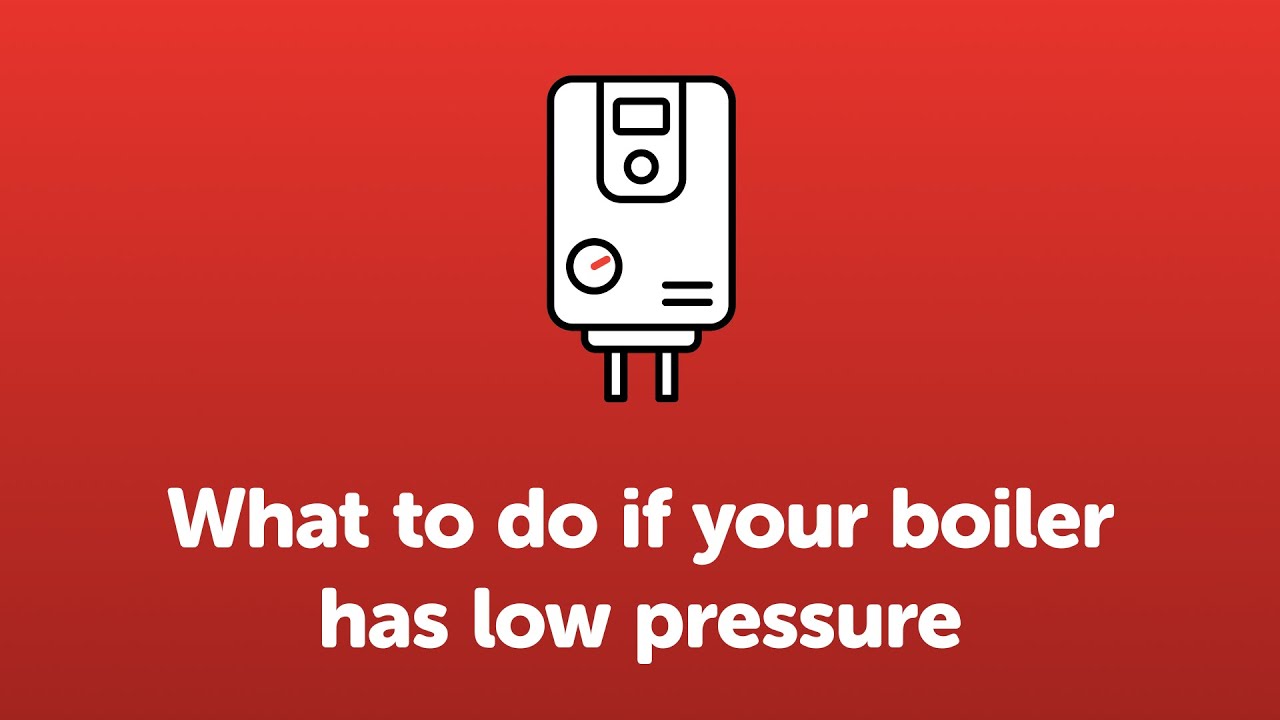 What to do if your boiler has low pressure