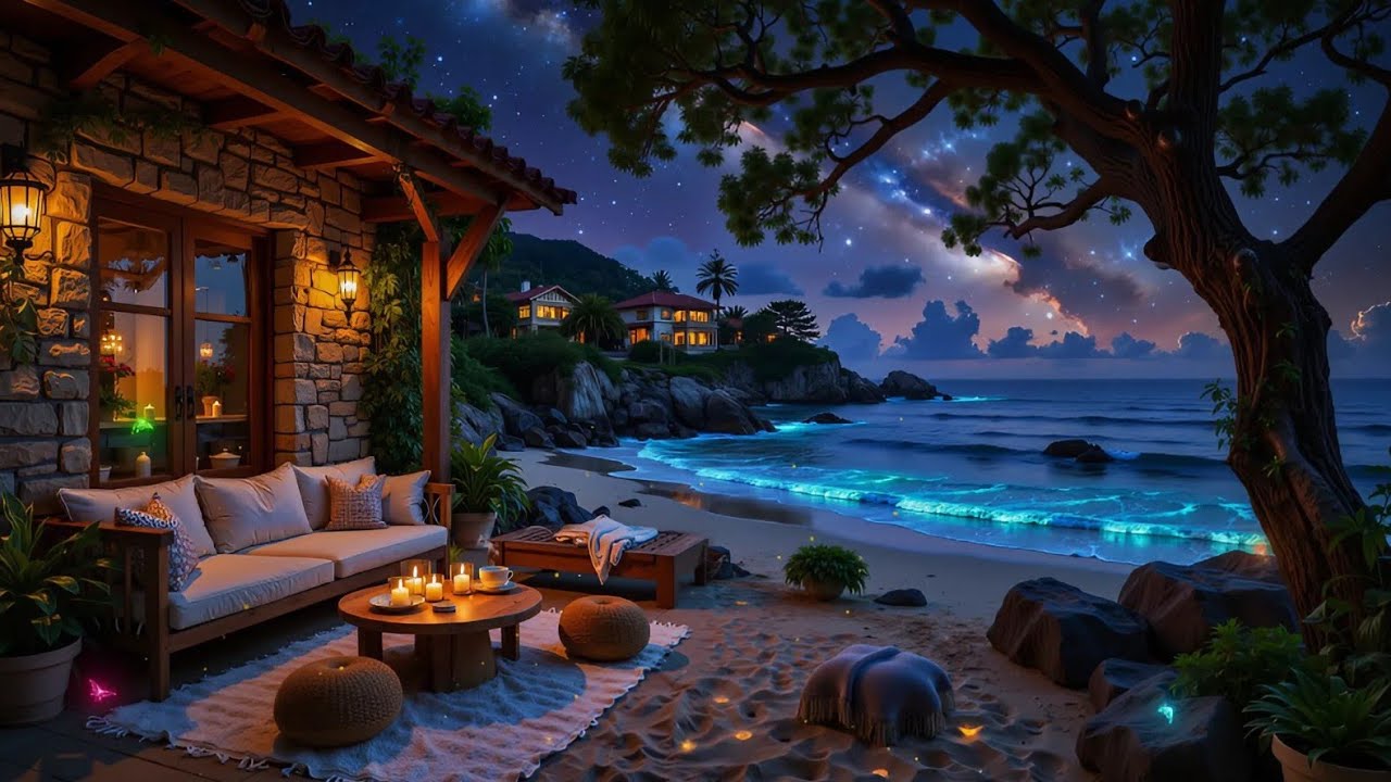 (No ads) Overnight Sleep Music | Gentle Ocean Sounds for Deep Rest