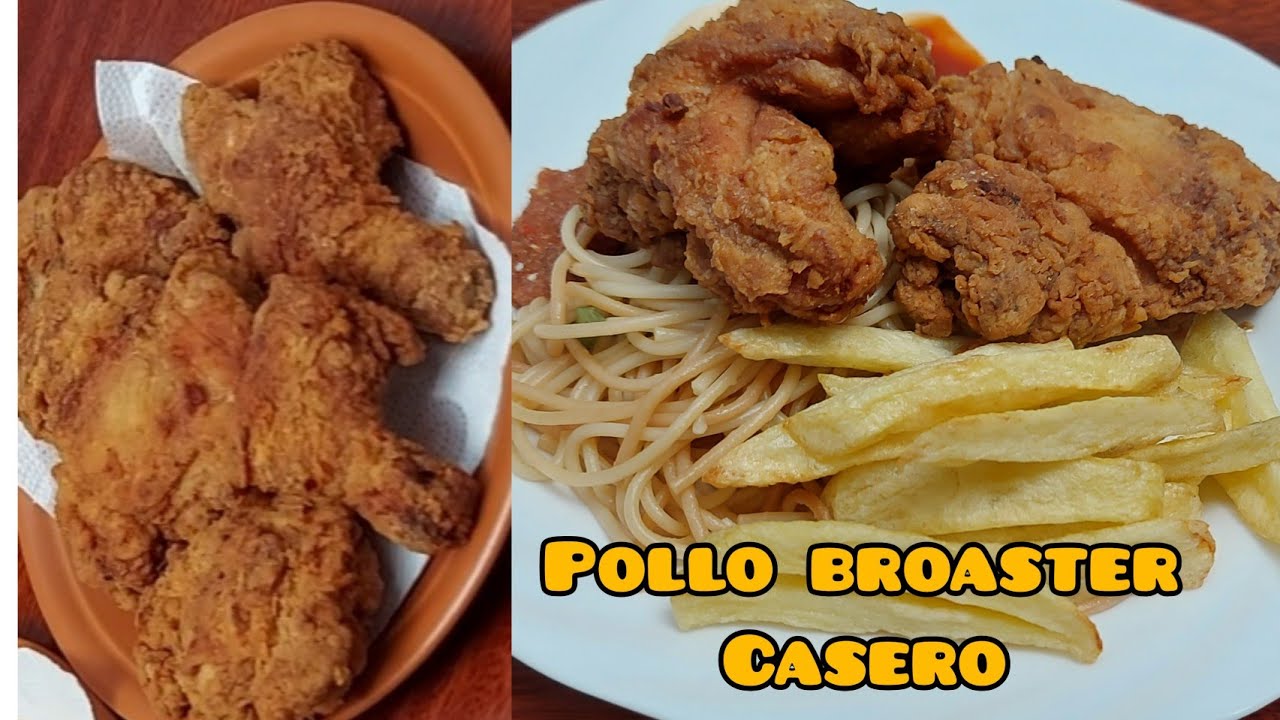POLLO BROASTER CASERO/🇧🇴🇧🇴y trocante fasil de preparar