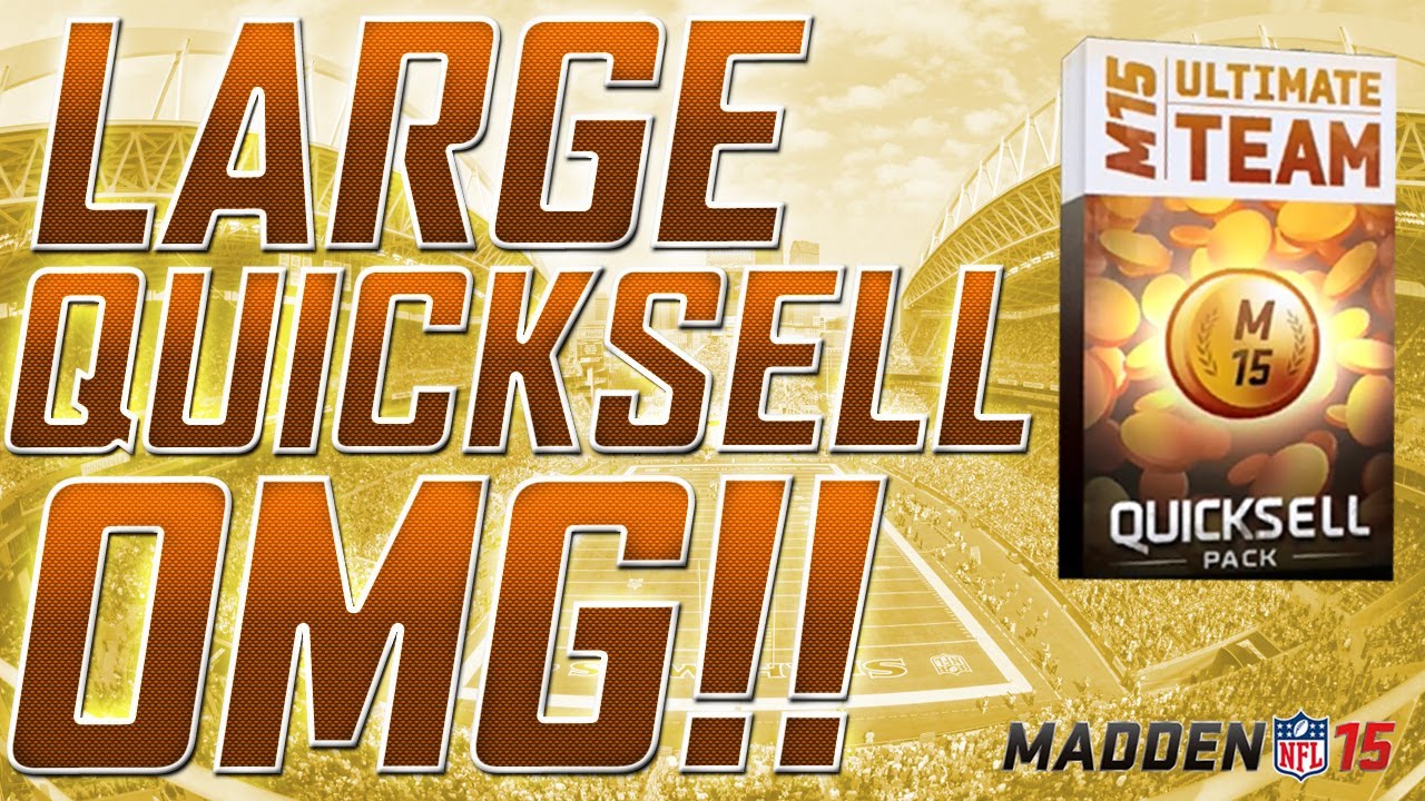 MUT 15- ONE MILLION COINS??- LARGE QUICKSELLS