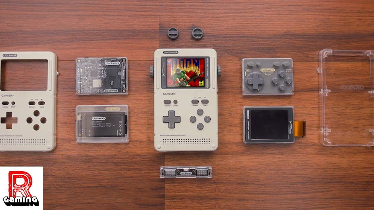 Game Shell Combines the Look of a Game Boy with a Clockwork PI