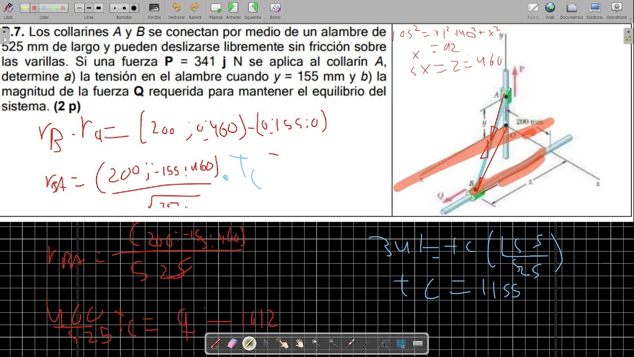 EXAMEN PARCIALPeriodo Académico 2024-I fisica 1 FIM UNI