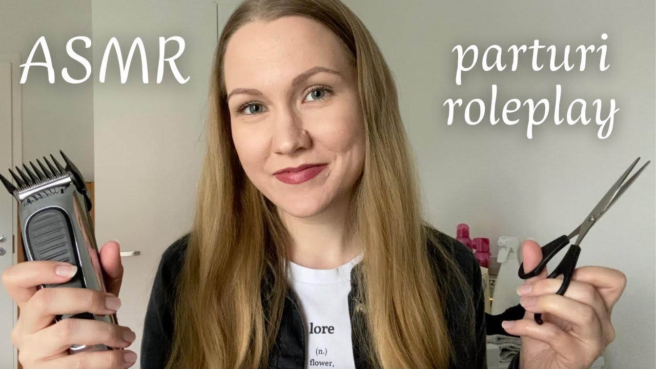 ASMR Suomi - Parturi Roleplay 💇🏻‍♂️ (soft spoken)